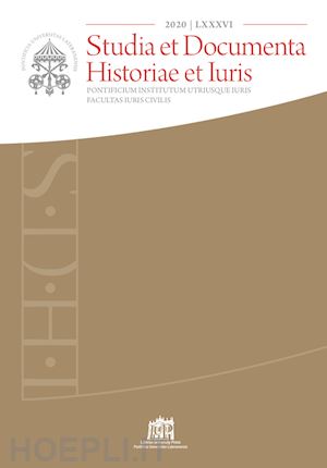  - studia et documenta historiae et iuris (2020). vol. 86