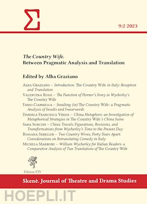 graziano a.(curatore) - the country wife. between pragmatic analysis and translation (2023). vol. 2