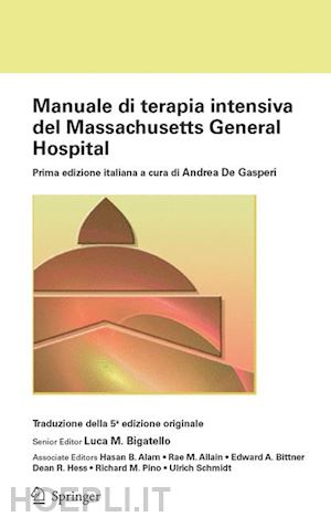 bigatello luca m. (curatore) - manuale di terapia intensiva del massachusetts general hospital