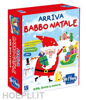 ceccarelli patrizia - arriva babbo natale. ediz. a colori. con prodotti vari