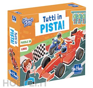 santini gabriella - tutti in pista. da grande sarò. con puzzle