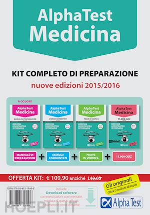  - kit completo di preparazione - medicina, odontoiatria, veterinaria