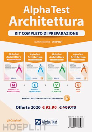 Alpha Test - Architettura - Kit Completo Di Preparazione - Sironi