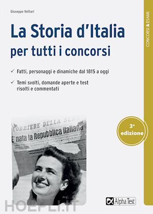 vottari giuseppe - la storia d'italia per tutti i concorsi