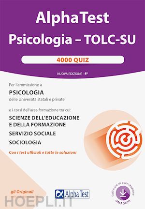 vottari giuseppe - alpha test - psicologia - tolc-su - 4000 quiz