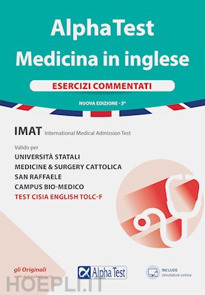 Alpha Test - Medicina In Inglese - Esercizi Commentati - Bertocchi Stefano;  Rodino Doriana; Tabacchi Carlo