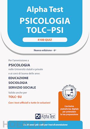 aa,vv, - alpha test - psicologia tolc-psi - 4100 quiz