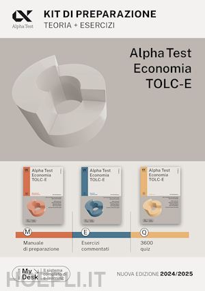 aa.vv. - alpha test - economia - tolc-e - kit di preparazione