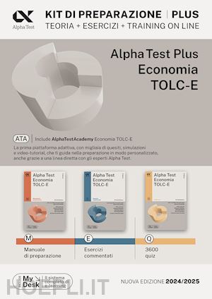 Alpha Test. Medicina. TOLC-MED. Kit di preparazione Plus. Teoria + esercizi  + training online. Con AlphaTestAcademy. Con MyDesk - Libro - Alpha Test -  TestUniversitari