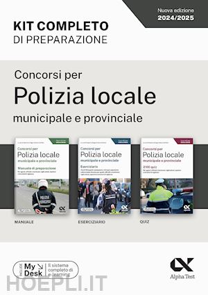 drago massmo (curatore) - concorsi per polizia locale municipale e provinciale. kit completo di preparazio