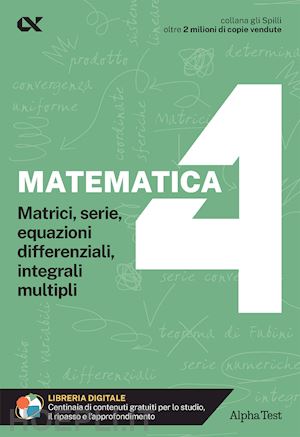 ferrara mariangela - matematica. con estensioni online. vol. 4: matrici, serie, equazioni differenzia