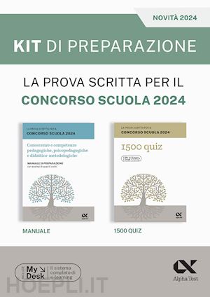 de notariis maddalena - la prova scritta per il concorso scuola 2024. kit di preparazione. ediz. mydesk. con contenuto digitale per download e accesso online