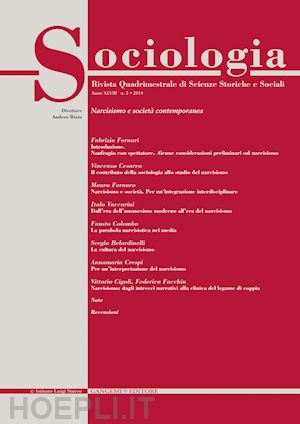 bixio a.(curatore) - sociologia. rivista quadrimestrale di scienze storiche e sociali (2014). vol. 2