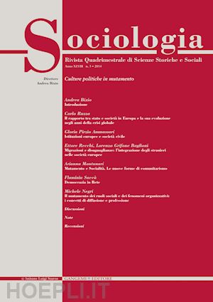 aa.vv. - sociologia. vol. 3/2014