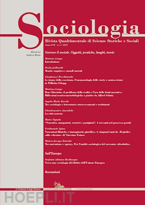 bixio a.(curatore) - sociologia. rivista quadrimestrale di scienze storiche e sociali (2023). vol. 2