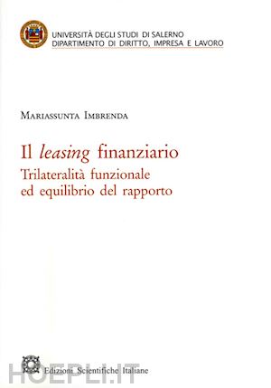 imbrenda mariassunta - leasing finanziario