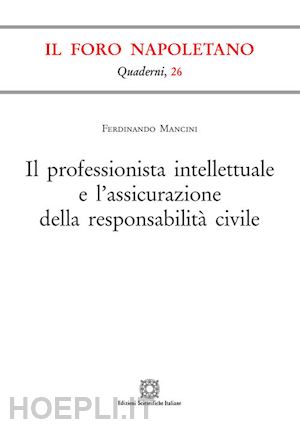 mancini ferdinando - il professionista intellettuale e l'assicurazione della responsabilita' civile