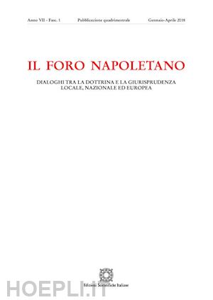  - il foro napoletano (2018). vol. 1