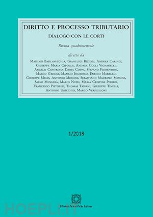  - diritto e processo tributario (2018). vol. 1