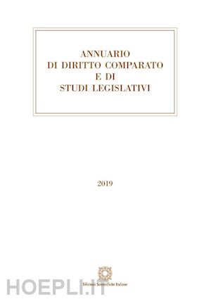  - annuario di diritto comparato e di studi legislativi 2019