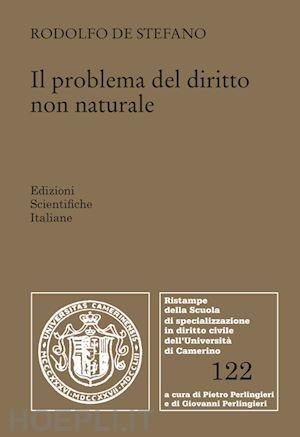 de stefano rodolfo - il problema del diritto non naturale