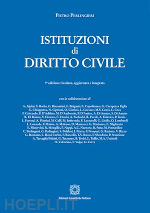 perlingieri pietro - istituzioni di diritto civile