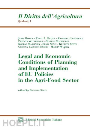 spoto g. (curatore) - legal and economic conditions of planning and implementation of eu policies in t