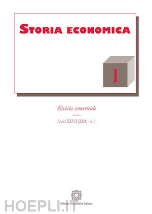  - storia economica (2024). vol. 1