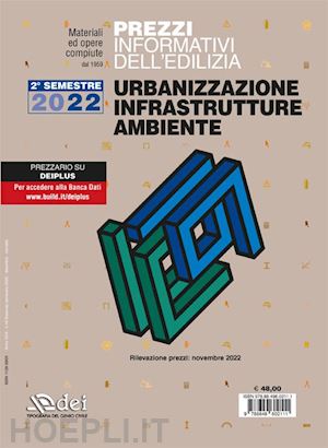 redazione dei - prezzi informativi dell'edilizia. urbanizzazione infrastrutture ambiente. second