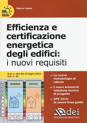 casini marco - efficienza e certificazione energetica degli edifici. i nuovi requisiti