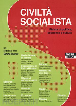  - civilta' socialista. rivista di politica, economia e cultura. vol. 5: quale euro