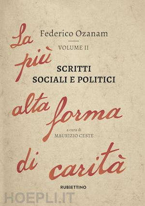 ozanam federico - scritti sociali e politici. vol. 2