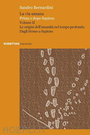 bernardini sandro - la via umana. prima e dopo sapiens. vol. 2: le origini dell'umanità nel tempo profondo. dagli homo a sapiens