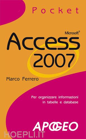 ferrero marco - access 2007 pocket