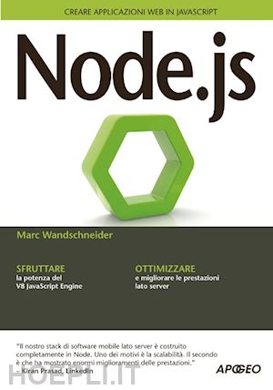 wandschneider marc - node.js. creare applicazioni web in javascript