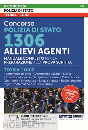 aa.vv. - concorso polizia di stato - 1306 allievi agenti