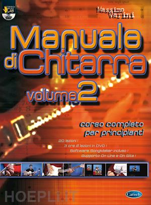 varini massimo - manuale di chitarra, vol. 2 - con dvd