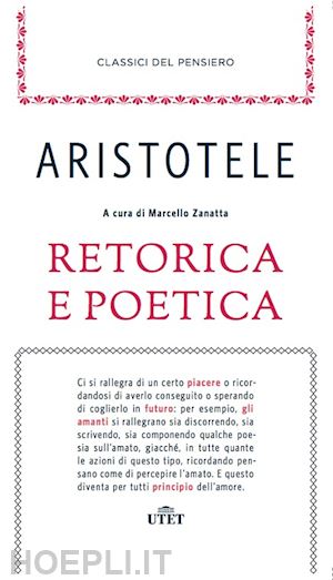 aristotele - retorica e poetica