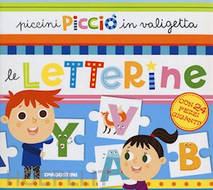 tinarelli beatrice - le letterine. piccini piccio' in valigetta. ediz. a colori. con puzzle