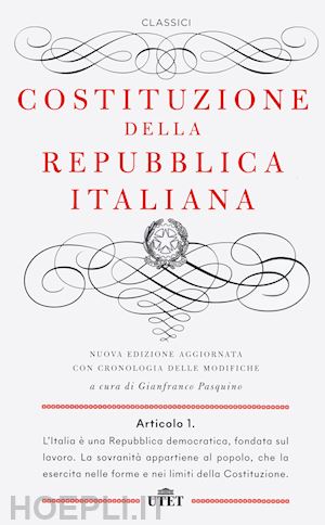 pasquino gianfranco (curatore) - costituzione della repubblica italiana