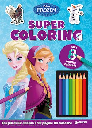 Princess. Super coloring. Con adesivi. Ediz. a colori. Con 8