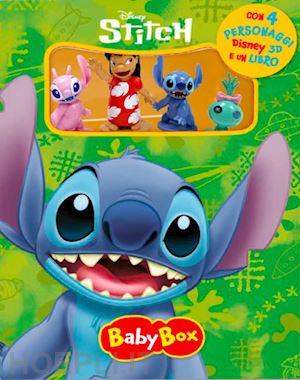 walt disney - stitch. baby box. ediz. a colori. con 4 figurine 3d