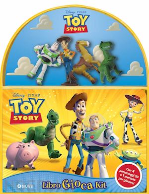 walt disney - toy story. libro gioca kit. ediz. a colori. con 4 personaggi 3d