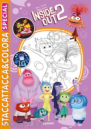 walt disney - inside out 2. staccattacca&colora special. con adesivi. ediz. a colori. con ades