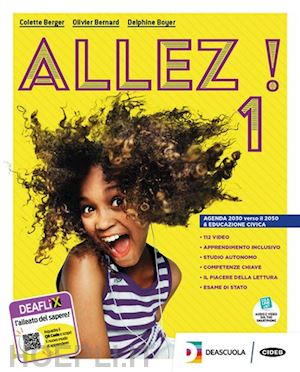 berger colette; bernard olivier; boyer delphine - allez! grammaire pour tous. per la scuola media. con e-book. con espansione onli