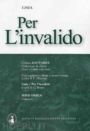 lisia; bruno g. (curatore) - per l'invalido