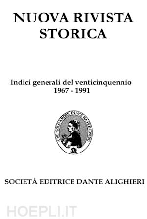 aa vv - indici generali venticinquennio 1967-1991
