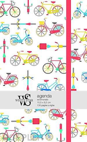 aa.vv. - agenda settimanale 2019. biciclette