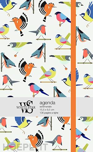aa.vv. - agenda settimanale 2019. uccellini