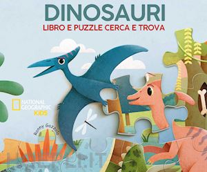 gazzola ronny - dinosauri. libro e puzzle cerca e trova. ediz. a colori. con puzzle. con poster